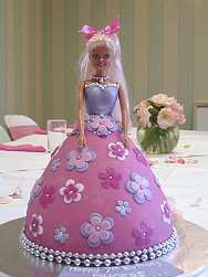 Barbie Birthday Cakes on Birthday Tea Party