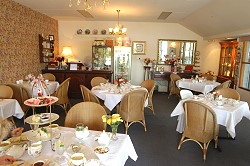 Teahouse interior