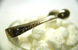 Antique Spoon and Sugar