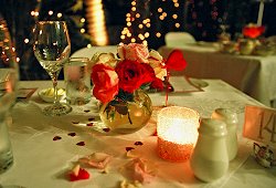 Valentine's Day Table Setting