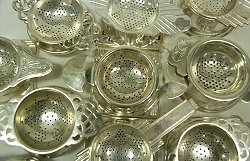 Silver Tea Strainers