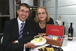 Twinings Tea Box and Cup and Saucer
